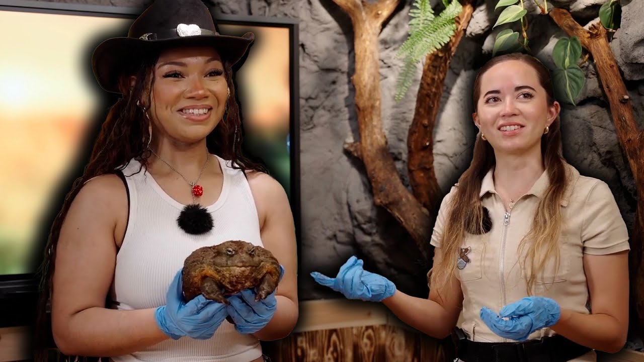 Mari visits Maya at her Animal Sanctuary!