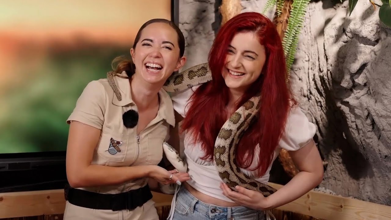 Annie Fuchsia visits Maya at her Animal Sanctuary!