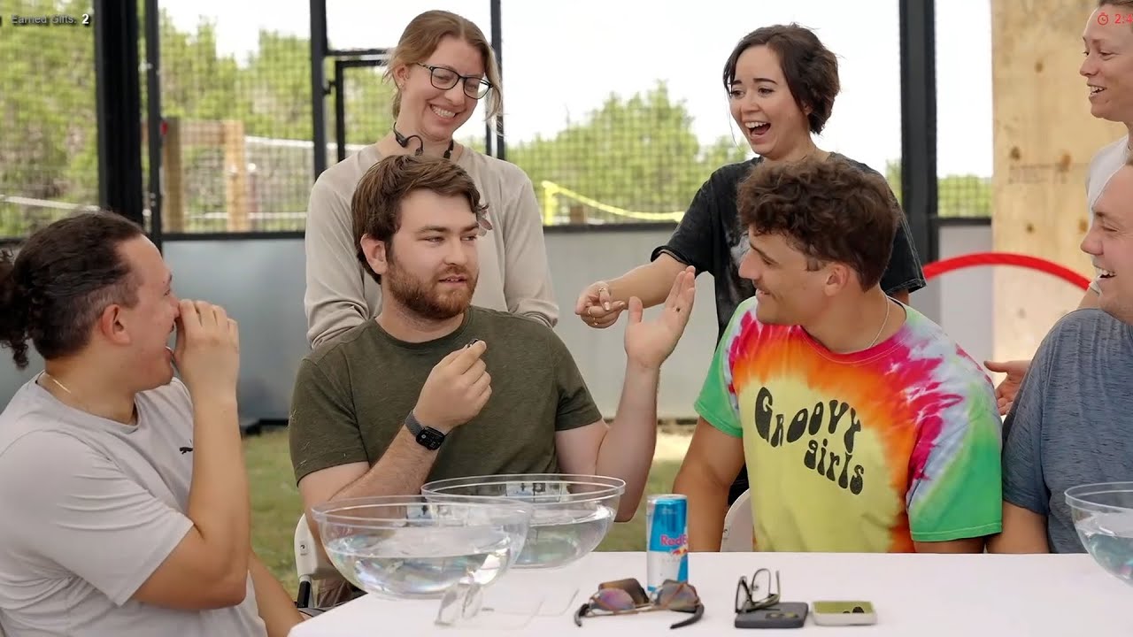 Alveus Staff Plays Dunk Trivia