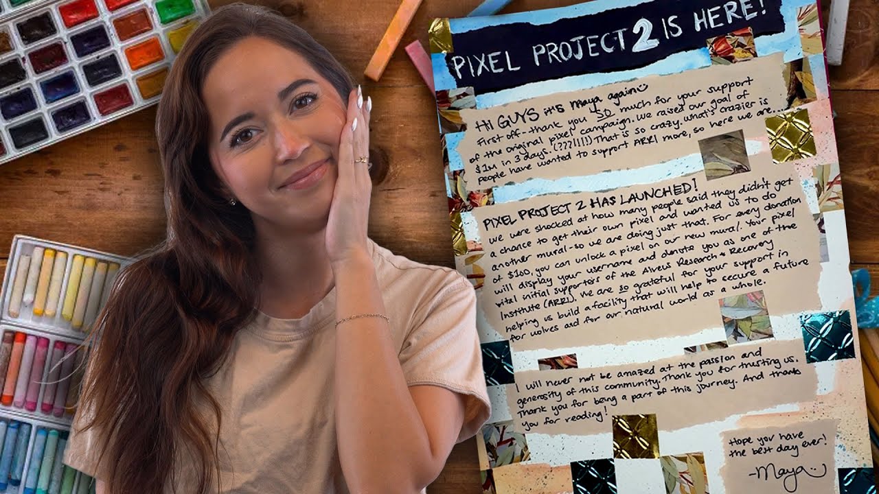 Maya scrapbooking for 54 minutes straight