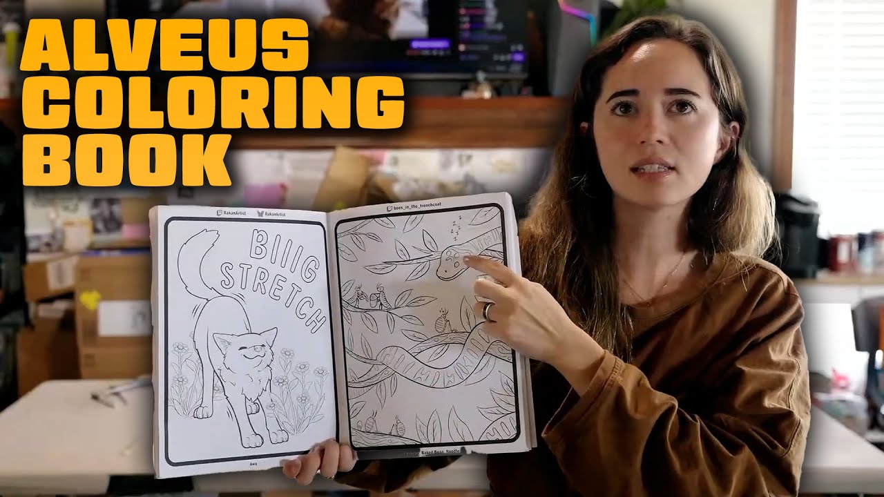 Alveus Community Designed A Coloring Book!