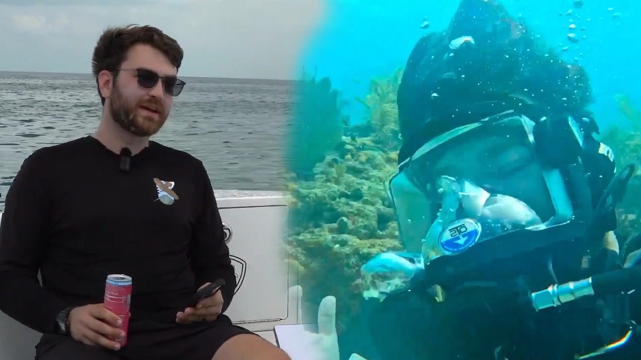 We Figured Out How To Stream Underwater