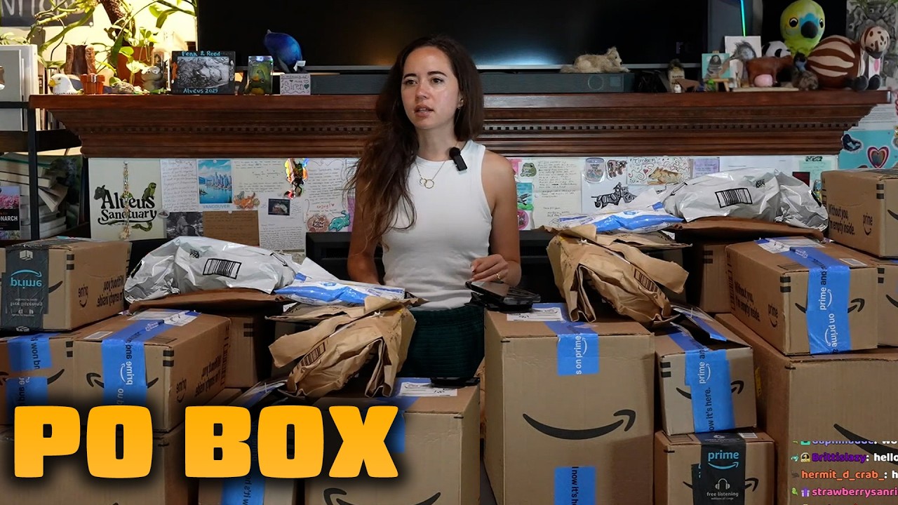 GARGANTUAN P.O. Box Opening with Maya!