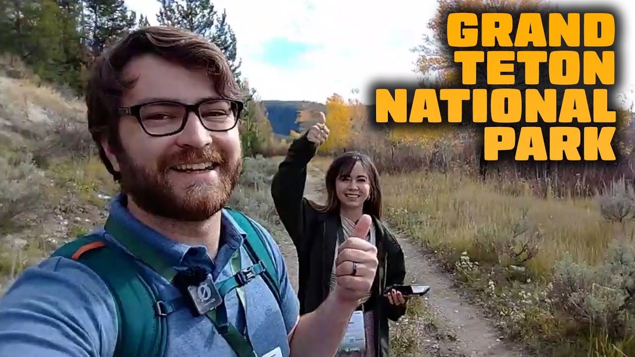 Maya and Connor Go Hiking in Wyoming!