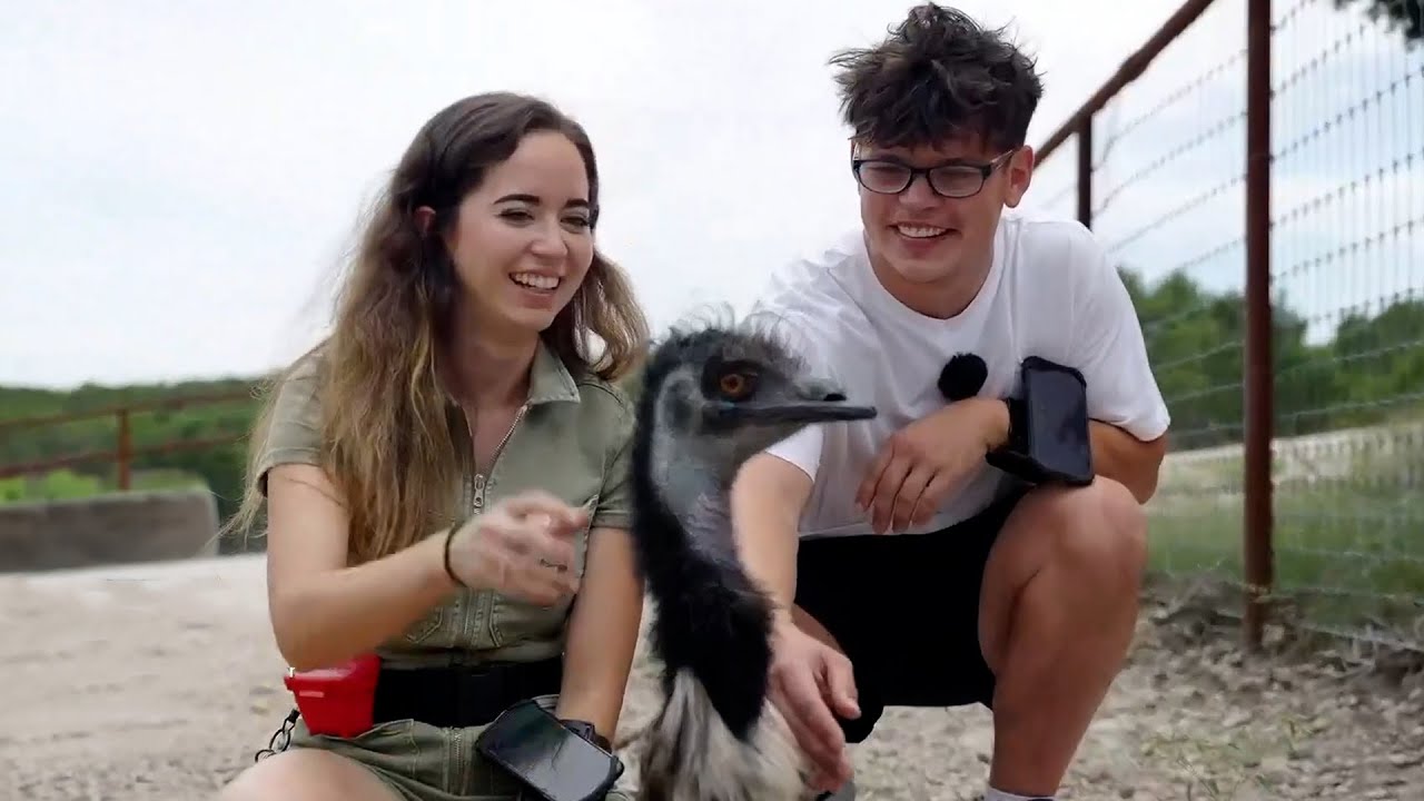 Sketch visits Maya at her Animal Sanctuary!
